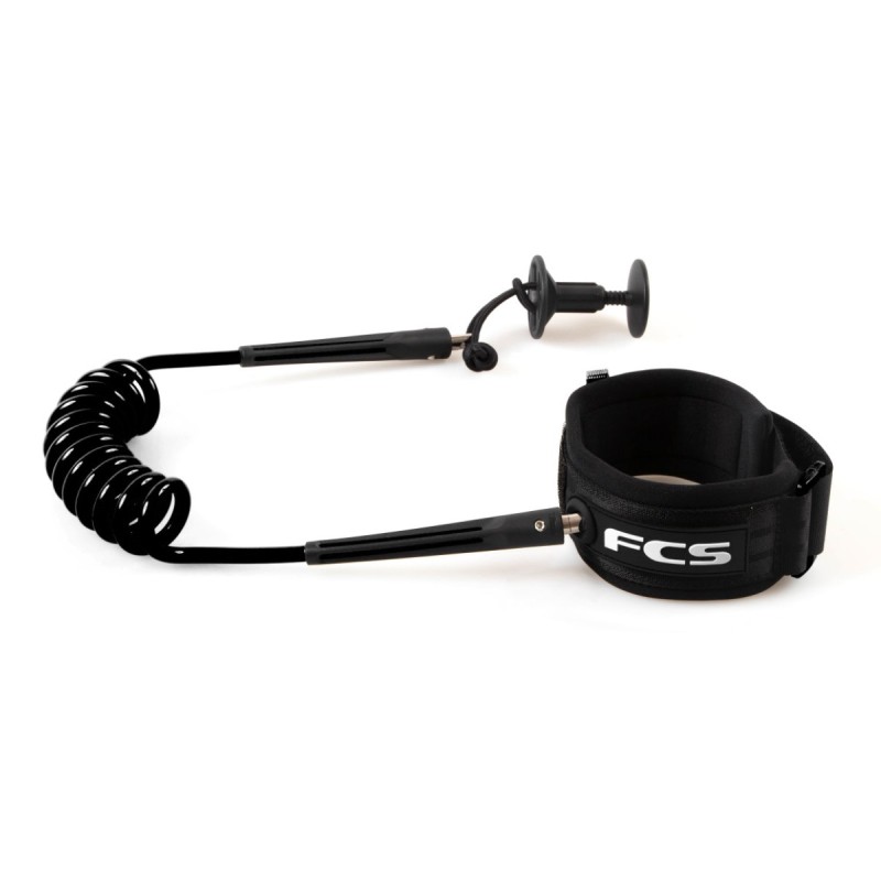 leash FCS Bodyboard Bicep Leash Black