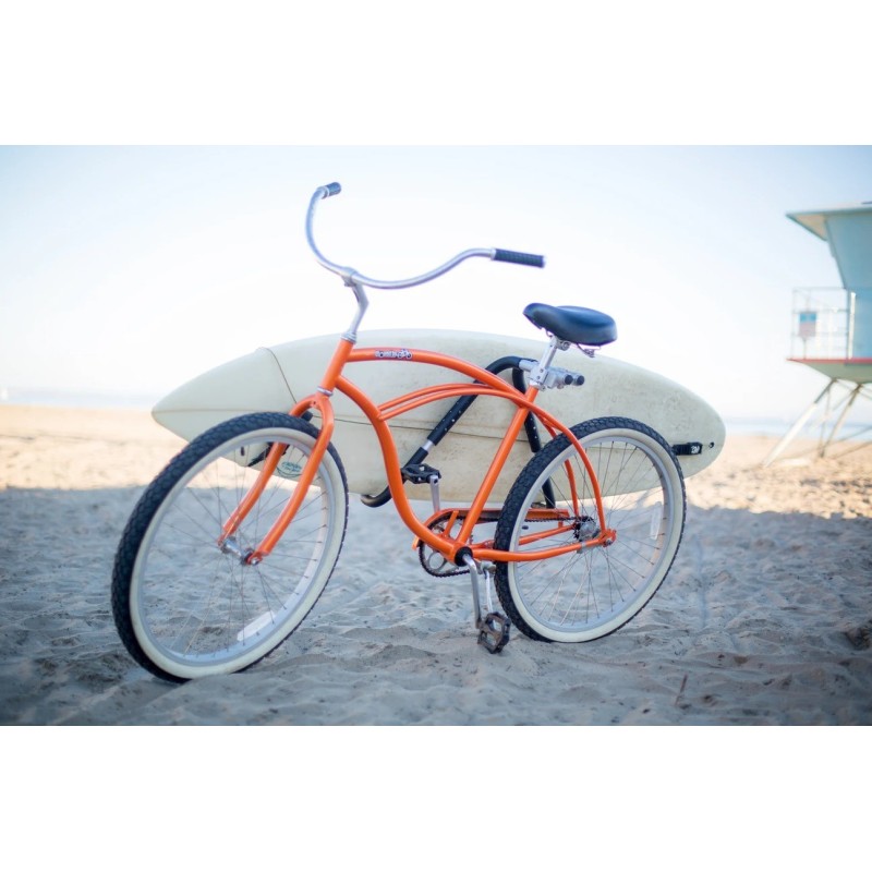 porte surf velo SHORTBOARD RACK moved by bikes