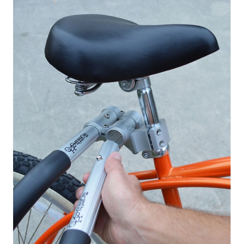 porte surf velo SHORTBOARD RACK moved by bikes