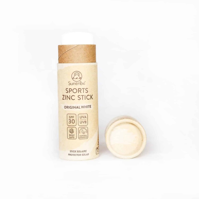 STICK SOLAIRE spf30 suntribe sports zinc stick white