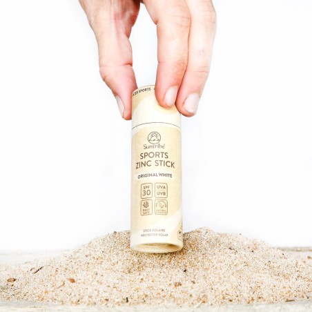 STICK SOLAIRE spf30 suntribe sports zinc stick white