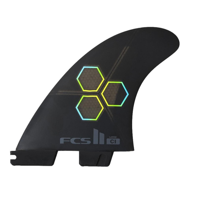 derives surf FCS II CI PC Large Tri Retail Fins