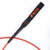 leash surf 6' FCS Freedom Helix All Round Leash Red Black