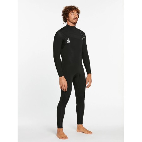 volcom modulator 3 2mm zip avant - combi surf integrale