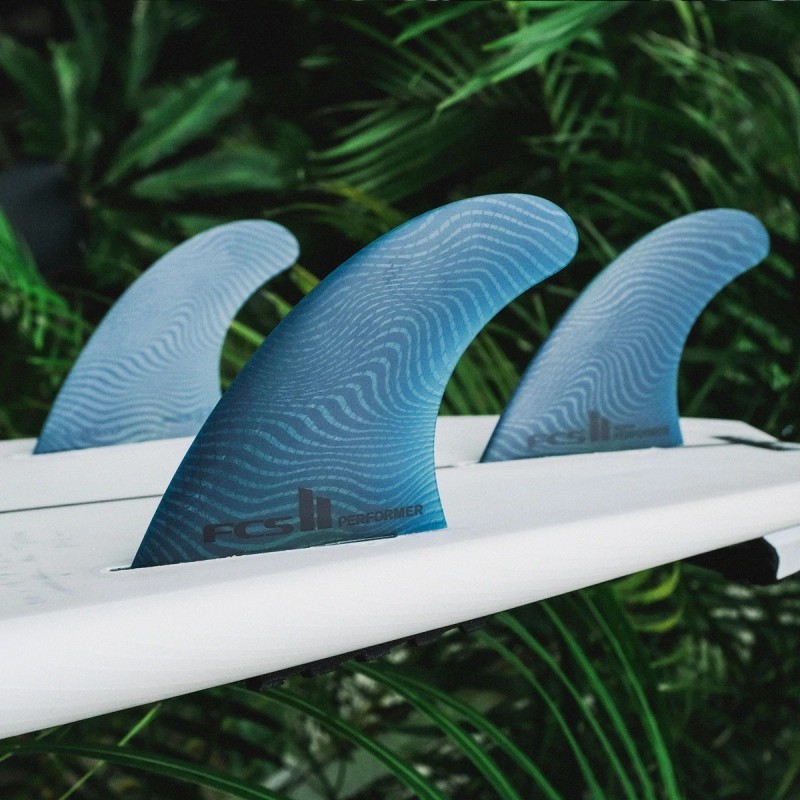 derives surf FCS II Performer Neo Glass Large Pacific Tri Fins