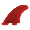 derives surf FCS II Accelerator Neo Glass Large Red Tri Fins