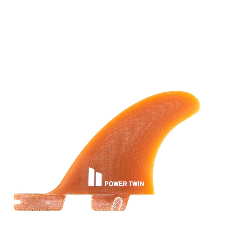 derives surf FCS II Power Twin PG Cola Retail Fins