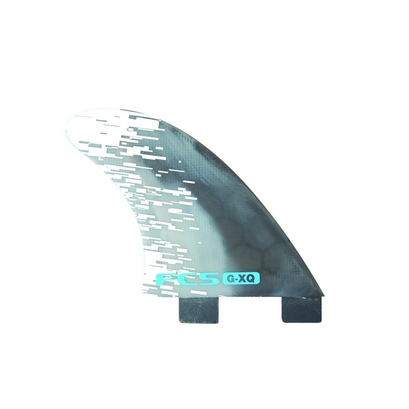 derives surf fcs G XQ Blue Smoke Rear Retail Fins