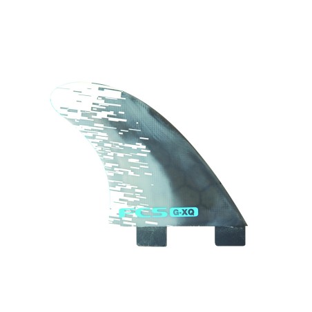 derives surf fcs G XQ Blue Smoke Rear Retail Fins