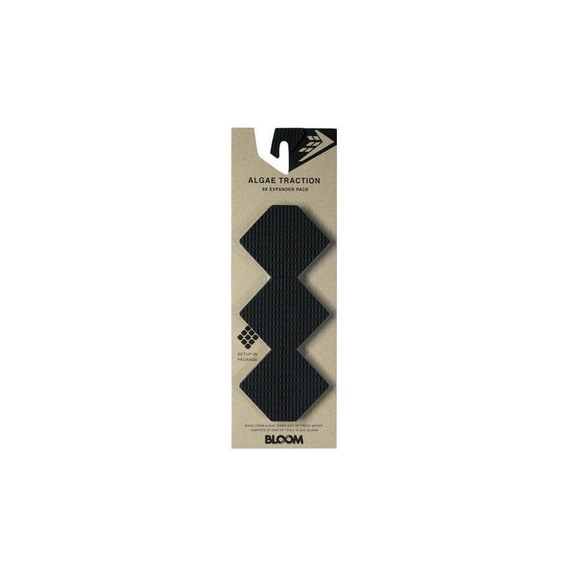 pad surf firewire front foot 9x expander pack algae traction black grey