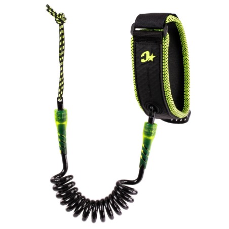 leash bodyboard creatures RELIANCE BICEP M BLACK LIME