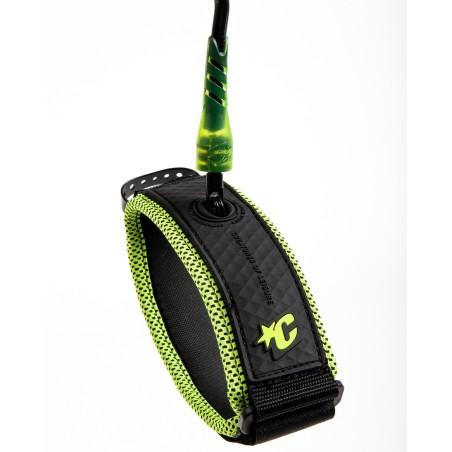 leash bodyboard creatures RELIANCE BICEP M BLACK LIME