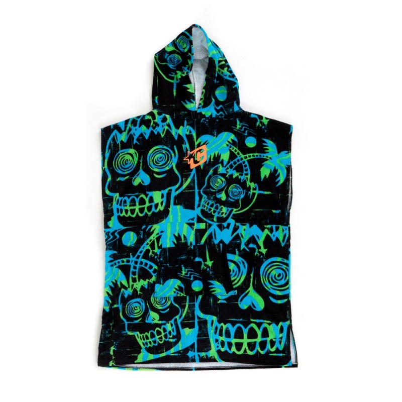 poncho surf GROM PONCHO CYAN GREEN