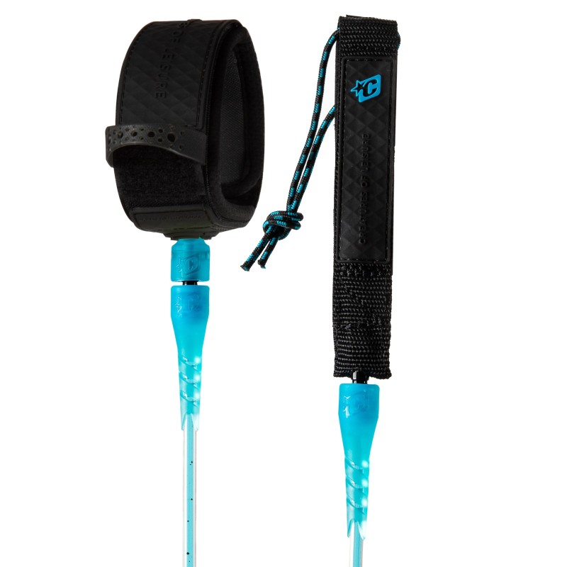 leash surf creatures PRO 6 CYAN SPECKLE BLACK