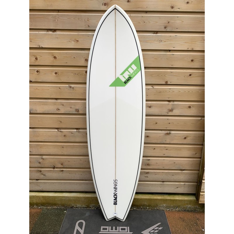 planches surf blackwings 6'0 fish cristal clear