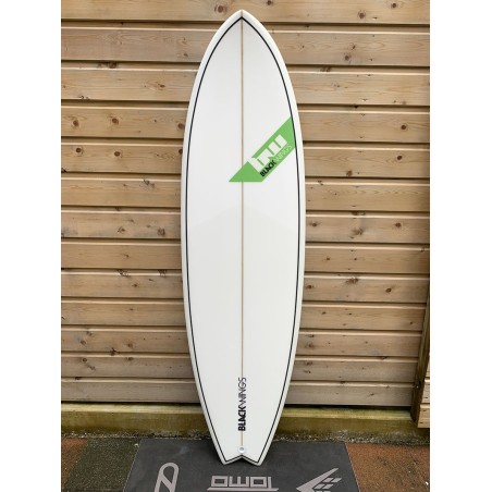 planches surf blackwings 6'0 fish cristal clear