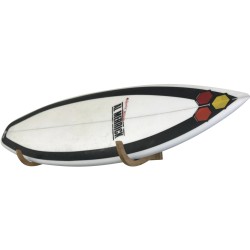porte surf déco support mural corsurf single rack bamboo