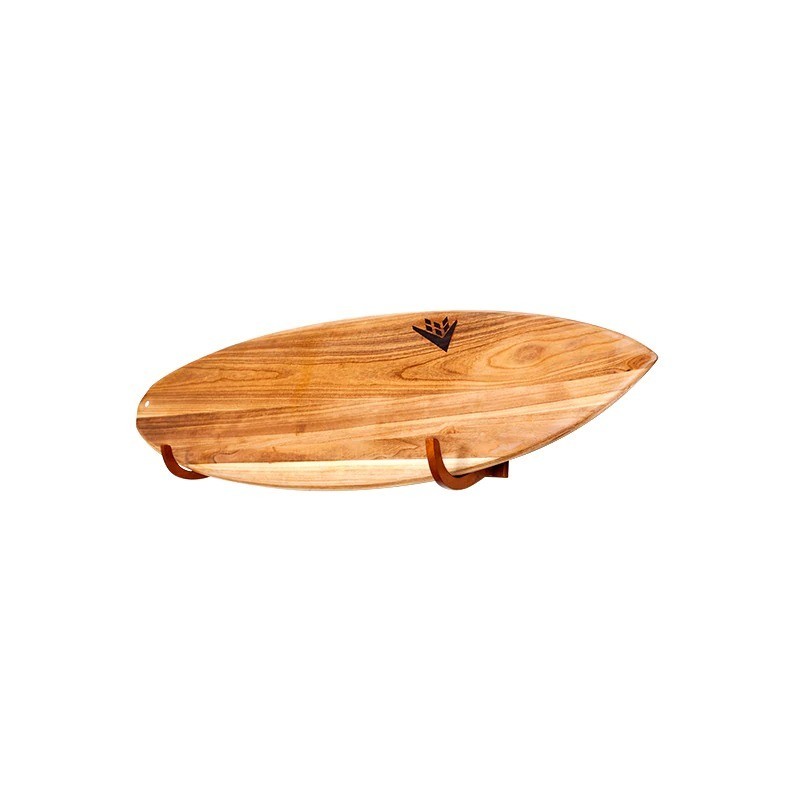Support mural surf bois CoreSurf Single Rack – vue d'ensemble