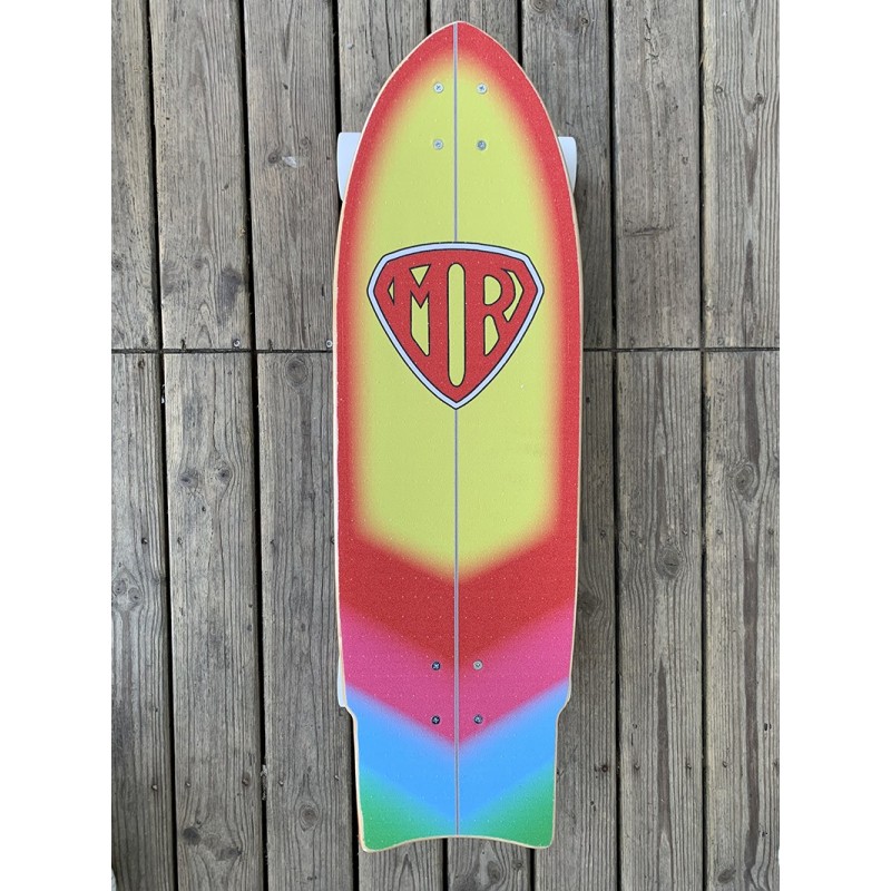 surfskate mr super mark richard surf skate carver multicolor