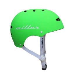 casque skate miller division pro helmet ii green fluor m l