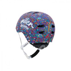 casque skate miller division helmet full festival special edition m l