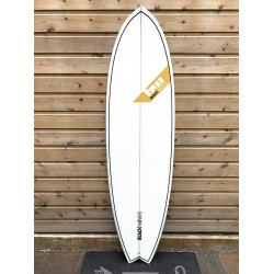 planches surf blackwings 6'4 fish cristal clear