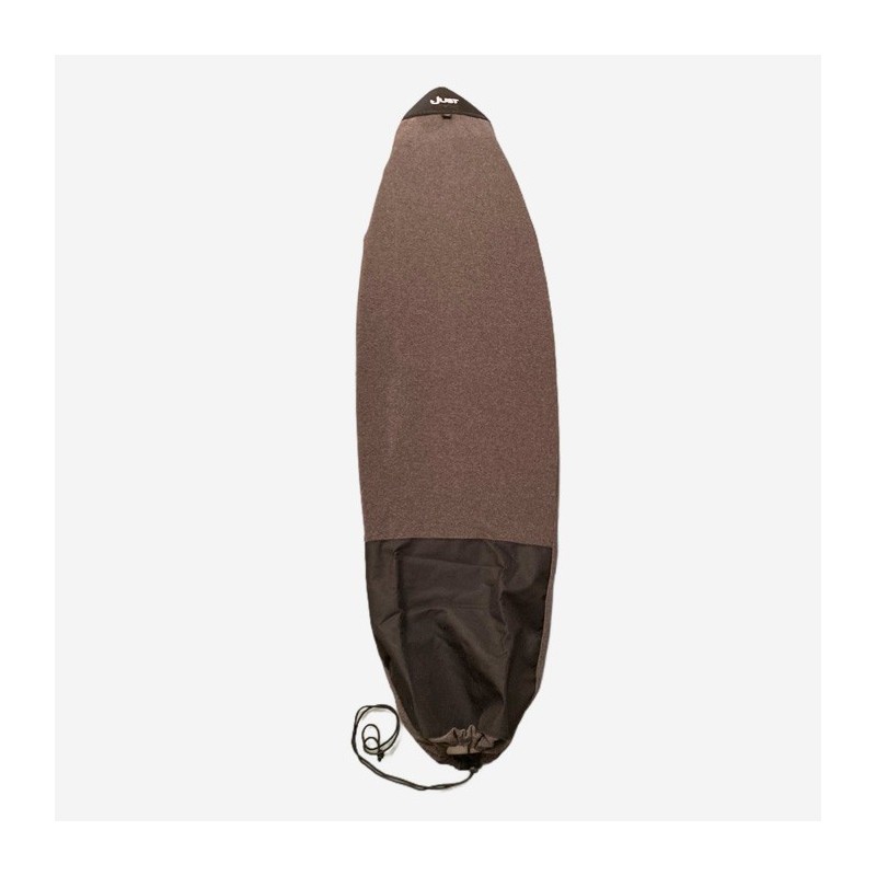 housse surf just 5'8 shortboard sock cover grey black