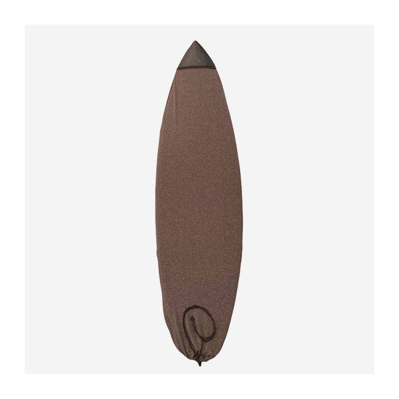 housse surf just 5'8 shortboard sock cover grey black