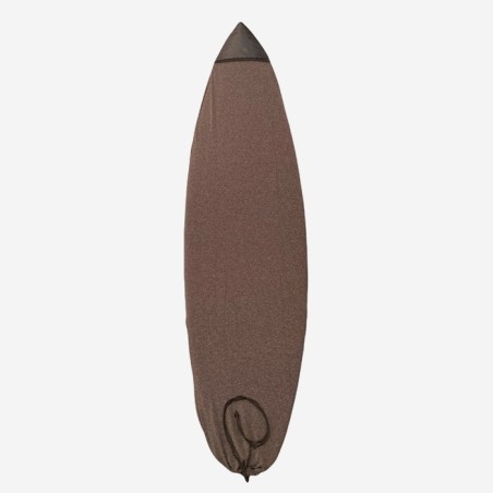 housse surf just 5'8 shortboard sock cover grey black
