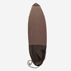 housse surf just 6'0 shortboard sock cover grey black