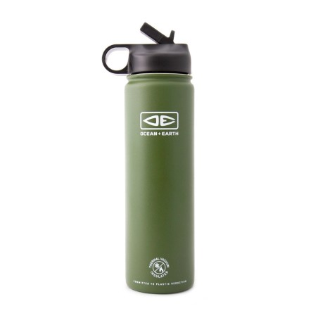 gourde isolante ocean earth insulated flip lid flask olive