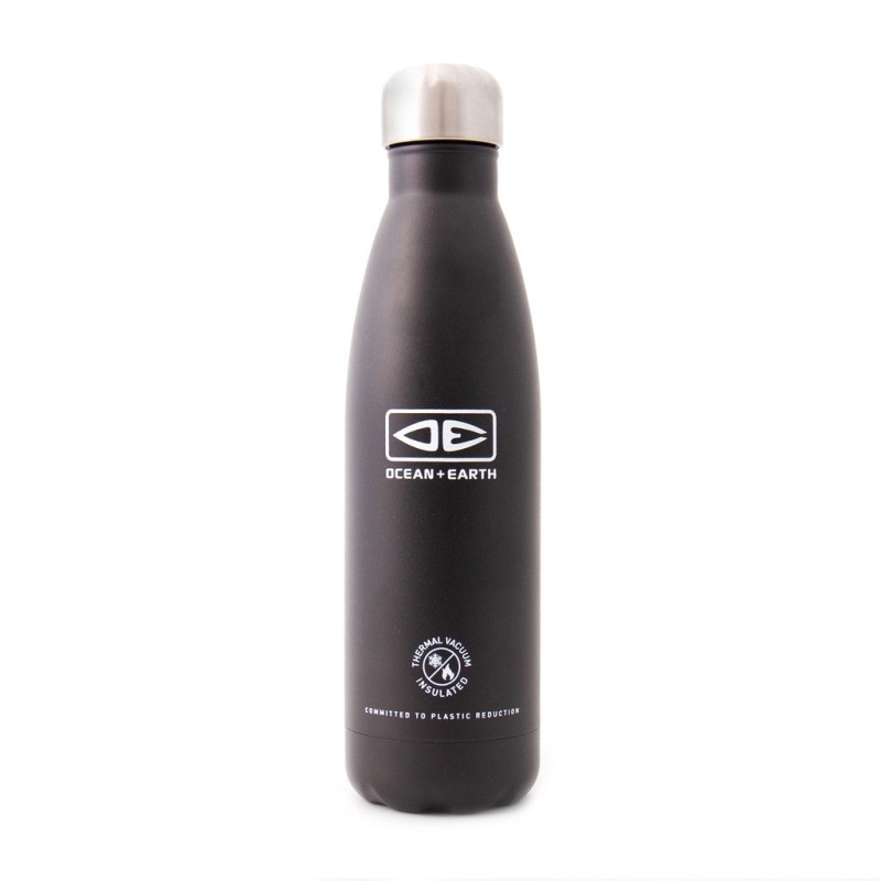 gourde bouteille isolante 500mL ocean earth insulated bottle 500ml black