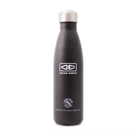 gourde bouteille isolante 500mL ocean earth insulated bottle 500ml black