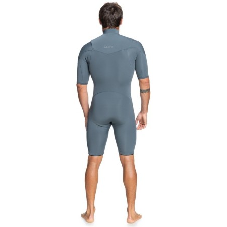 combinaison surf shorty everyday session 2mm zip avant - combi surf été