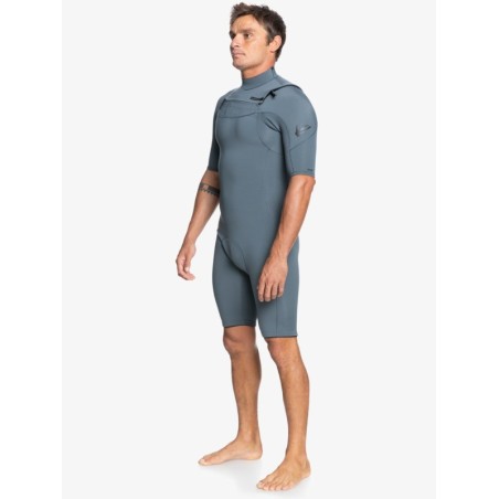 combinaison surf shorty everyday session 2mm zip avant - combi surf été