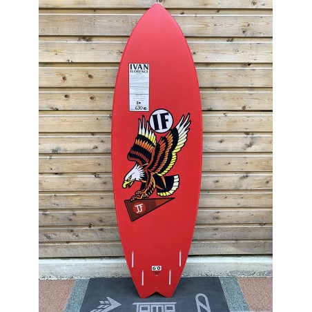 planche surf jjf pyzel 6'0 ivan florence fish futures softboard