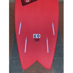 planche surf jjf pyzel 6'0 ivan florence fish futures softboard