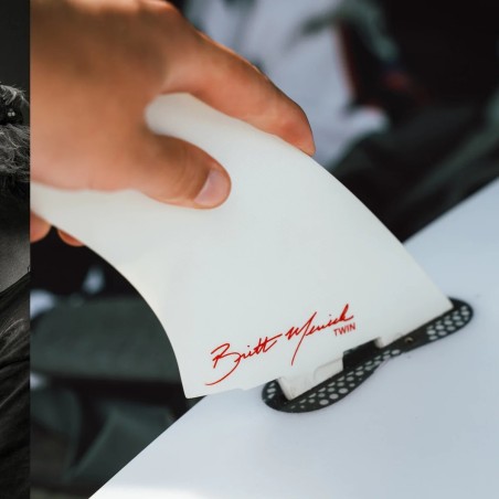 derives surf FCS II bmt britt merrick twin fin Retail Fins