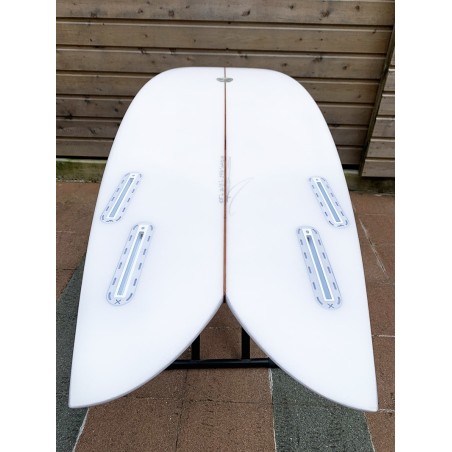 planche surf christenson 5'5 myconaut fish quattro