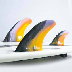 derives surf FCS II MR PC XLarge Black Colour Swirl Tri Retail Fins