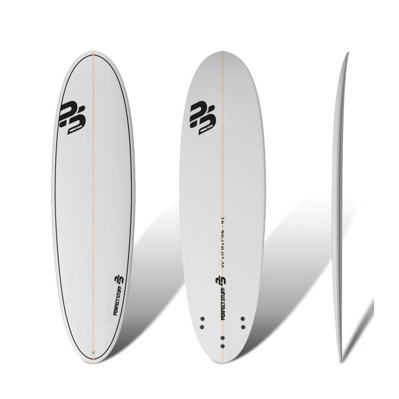 planche surf 6'6 perfect stuff egg clear