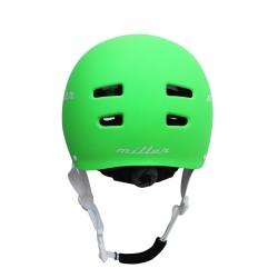 casque skate miller helmet ll green fluor