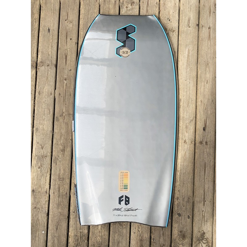 bodyboard 41" science pro nrg aqua silver