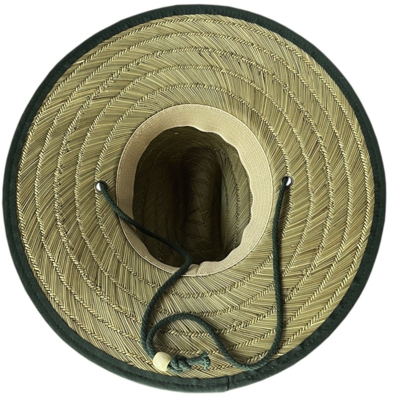chapeau greenbush tréssé 100% paille bio