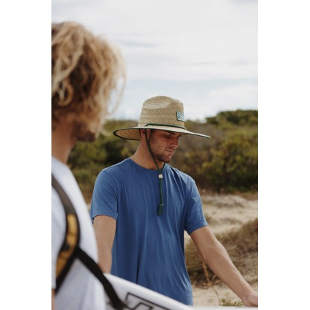 chapeau greenbush tréssé 100% paille bio