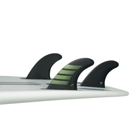 dérives futures fins f8 alpha thruster series l carbon olive