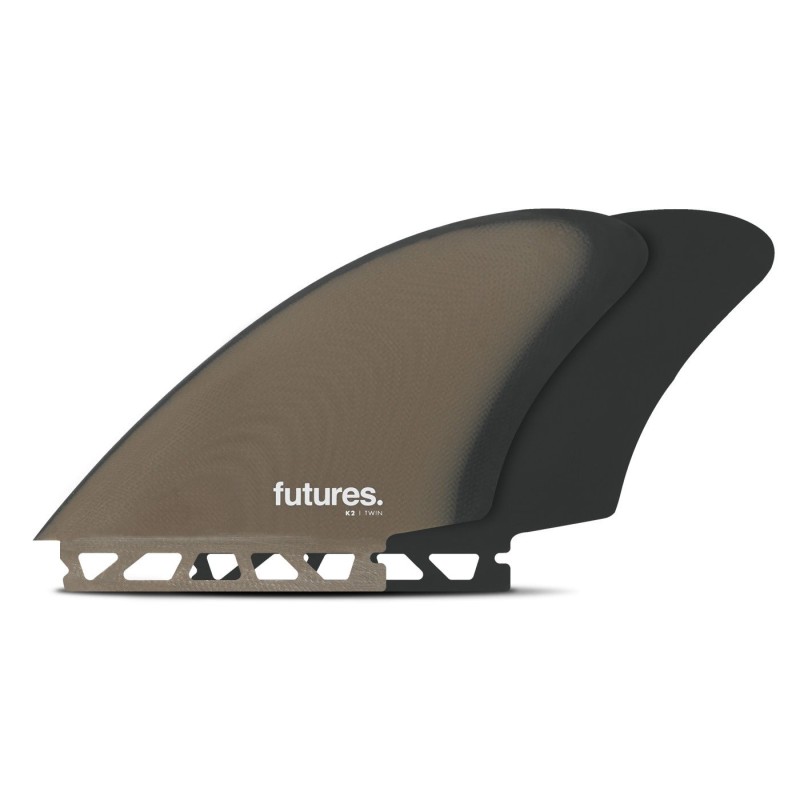 futures fins k2 fiberglass twin fins