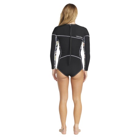 neoprene volcom springsuit 1mm zip arrière - combi surf 