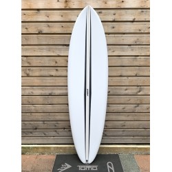 planche de surf pukas la côte 6'10 round tail axel lorentz fcs2