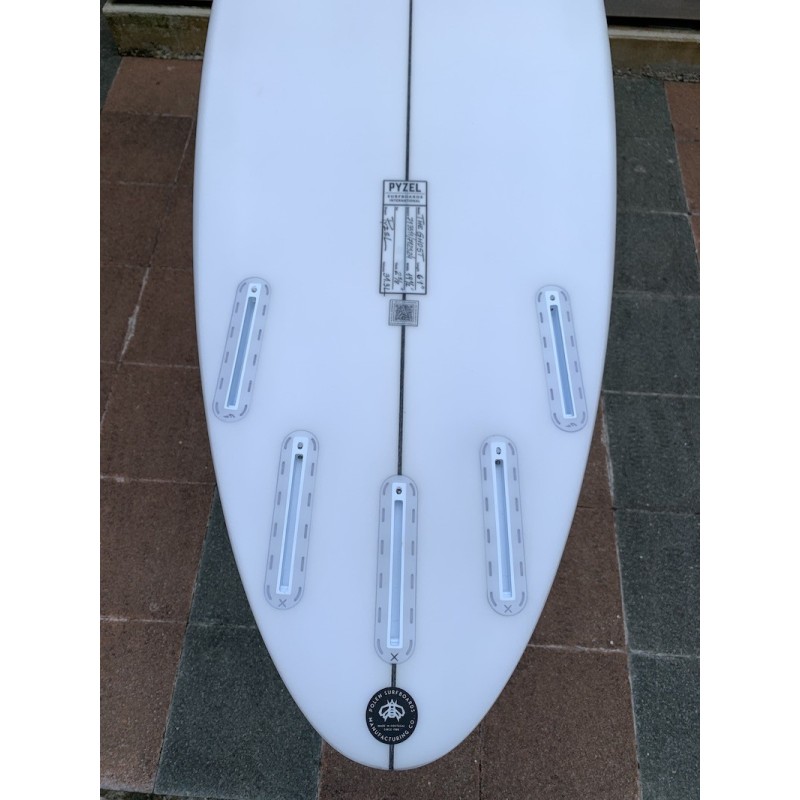 planche de surf pyzel ghost jjf 6'1 round tail pu futures